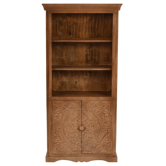 MC15- Book case - hand crafted artwork - IH - Furniture- Merchand Cart Book case - hand crafted artwork - IH - Furniture- Merchand Cart