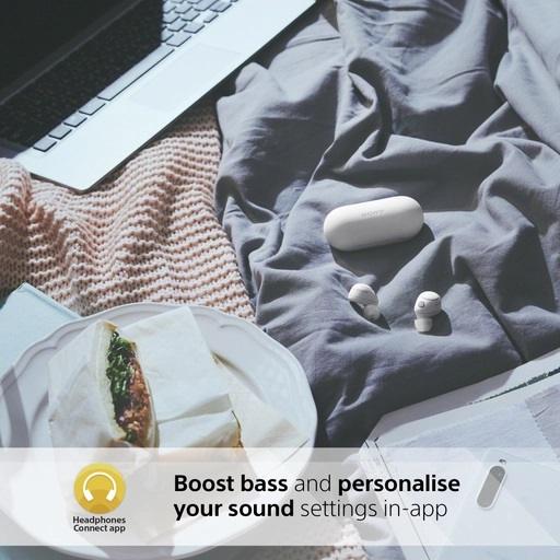 Sony B earphone Boost bass W Sony-Wireless-earphone-white