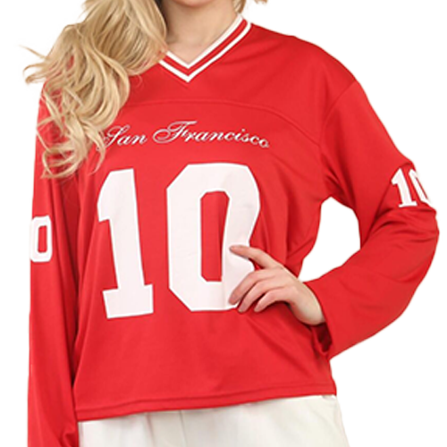 T- shirt - full sleeve red