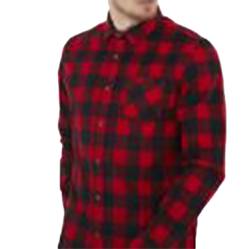 JACKEd Red Checked Flannel Shirt