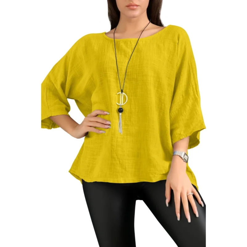 Merch-&-Carter-Online-Marketplace-shopping-Necklace-Top-Plain-Tunic-100%- Cotton-New-Lemon Merch-&-Carter-Online-Marketplace-shopping-Necklace-Top-Plain-Tunic-100%- Cotton-New-Lemon