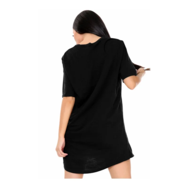 Merch-&-Carter-online-store-women-night-wear-Long-Tshirt-amazon-Etsy-Temu-asda-argos-tesco-Black-rear Merch-&-Carter-online-store-women-night-wear-Long-Tshirt-amazon-Etsy-Temu-asda-argos-tesco-Black-rear