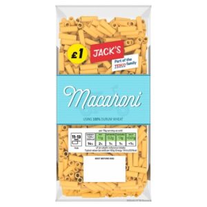 Buy at Merch & Carter, Jack's Macaroni Pasta 500g